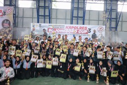 Kejuaraan Pencak Silat Kapolres Bojonegoro Cup 3 Telah Usai, Berikut Perolehannya!