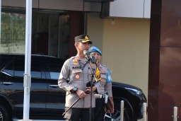 Polres Bojonegoro Turunkan 700 personel Gabungan saat Pengesahan Warga Baru Perguruan Pencak Silat