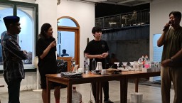 Tingkatkan Skill Brewing, Komunitas Berkopipora Jombang Belajar Bareng Barista Asal Jepang Eksplor Kopi Wonosalam