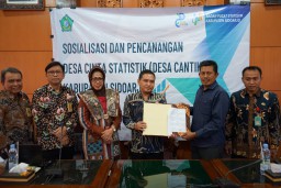 Pemkab Sidoarjo Sukseskan Program Tiga Desa Cantik Bersama BPS Sidoarjo