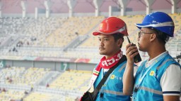 PLN UP3 Surabaya Selatan Sukses Jaga Keandalan Listrik Pada Final Asean U-19 U-19 Boys Championship di Gelora Bung Tomo Surabaya