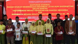 Syukuran Kemerdekaan Indonesia Ke-79, Thoriqoh Shiddiqiyyah Jombang Bangun Ratusan Rumah Untuk Dhuafa