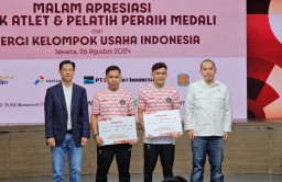 PTFI Berikan Bonus ke Atlet Indonesia Peraih Medali Olimpiade Paris 2024