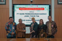 Bank Jatim Kucurkan Kredit Rp75 Miliar ke RSUD Kabupaten Kediri