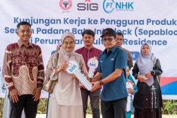 Transisi Menuju Ekonomi Hijau, SIG dan BTN Berkolaborasi Bangun Rumah Terjangkau dan Ramah Lingkungan