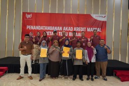 Puluhan Petani Tebu di Madiun dapat Kucuran Kredit Rp24 Miliar dari Bank Jatim