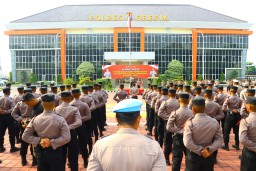 Latja Bintara Polri Gelombang II Tahun 2024 di Polres Gresik, Membentuk Polri Profesional dan Berintegritas