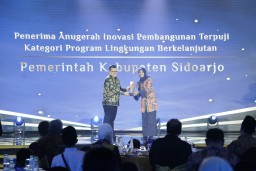 Berkat Pengelolaan Sampah, Hantarkan Sidoarjo Raih Anugerah Program Inovasi Pembangunan Terpuji pada detikJatim Awards 2024