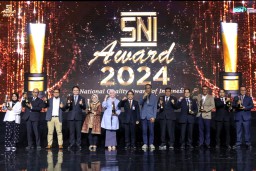 Konsistensi Jaga Kualitas dan Mutu Semen, SIG Raih Peringkat Emas Penghargaan SNI Award 2024