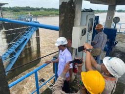 Curah Hujan Tinggi, Perum Jasa Tirta Lakukan Pengendalian Fungsi Bendung Gerak Bojonegoro