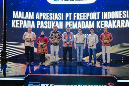 Freeport Indonesia Berikan Apresiasi kepada Pasukan Pemadam Kebakaran atas Respon Cepat dalam Mengatasi Kebakaran Smelter