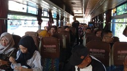 Penumpang Bus Naik 18 Persen dan Jumlah Armada Meningkat 8 Persen di Terminal Rajekwesi Bojonegoro