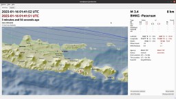 Gempa Magnitudo 3,4 Guncang Jember, Berpusat di Daratan