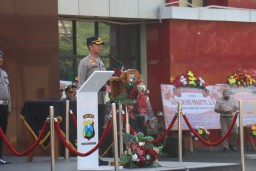 Pelaksanaan Sertijab di Polres Bojonegoro, Jabatan Waka Polres dan Kasat Lantas Resmi Diganti
