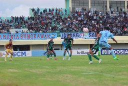 Bermain dengan 10 Pemain, PSKC Cimahi Tahan Imbang Persela Lamongan 1-1