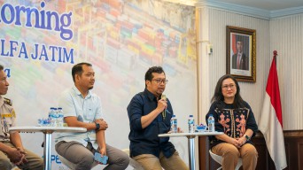 ALFI/ILFA Jatim Gelar Diskusi Guyub di Terminal Petikemas Surabaya (TPS)