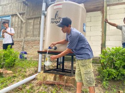 Instalasi Pemanen Air Hujan Menjadi Gebrakan untuk Menjawab Kekeringan di Kabupaten Bojonegoro