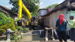 Atasi Banjir di Mojowarno, Dinas PUPR Jombang Normalisasi Sungai
