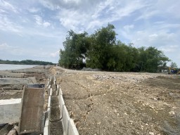 Tebing 40M Penahan Bengawan Solo Bojonegoro Ambrol, PPK : Yang Sleding Hanya 10 Persen