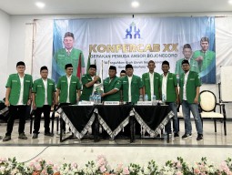 Mochamad Wahyudi Terpilih Menjadi Ketua GP Ansor Bojonegoro Saat Konfercab XX