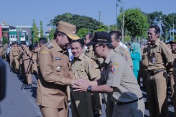 Pimpin Apel Perdana, Bupati Jember Fawait Minta Lupakan Dukung Mendukung Pilkada hingga Siapkan Program 100 Hari Kerja