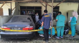 Kerangka Manusia yang Ditemukan di Asrama Polsek Ujungpangkah Gresik Diperkirakan Berusia Sekitar 60 Tahun