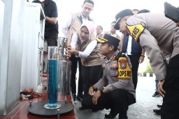 Polisi Sidak SPBU di Gresik, Pantau Kualitas dan Standar BBM