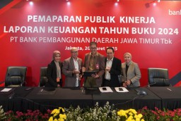 Laba Bank Jatim Full Year 2024 Terbesar di Antara BPD Lain