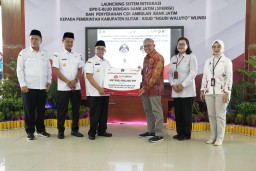 Bank Jatim dan Pemkab Blitar Luncurkan SIPD e-BLUD dan Serahkan Ambulans untuk Tingkatkan Layanan Kesehatan
