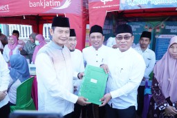 Bupati Lamongan Ajak Takmir Masjid dan Mushola Sertifikatkan Tanah Wakaf