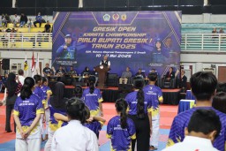 Plt Bupati Gresik Buka Gresik Open Karate Championship 2025