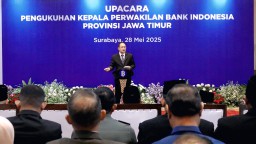 Sekdaprov Adhy Ajak Perwakilan BI Jatim Jaga Stabilitas Inflasi Daerah