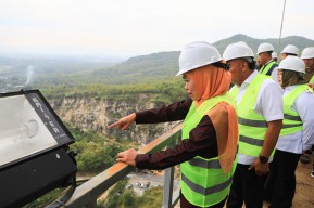Gubernur Tinjau Pembangunan Museum Peradaban Reog Ponorogo