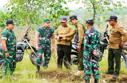Dandim Bojonegoro Survei Lokasi Rencana Pembentukan Batalyon Teritorial Pembangunan di Temayang