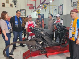 TUK SMK Muhammadiyah 2 Genteng Binaan MPM Honda Jatim Jadi Lokasi Benchmark Kegiatan Nasional Vokasi Honda