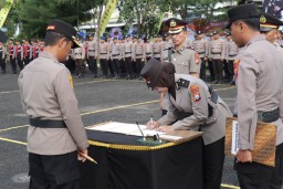Rotasi Jabatan di Polres Sampang: Wakapolres dan Kasat Intelkam Resmi Diganti