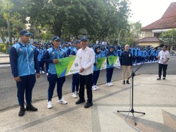 BPJS Ketenagakerjaan Bojonegoro Beri Perlindungan Kepada Atlit Bojonegoro di Porprov IX Jatim
