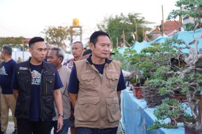 Pameran Bonsai Dukung Ekonomi Kreatif di Lamongan, Bupati Yes Turut Pamerkan Koleksi
