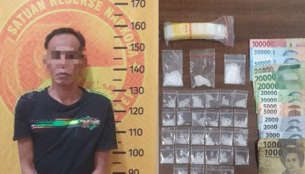 Polisi Tangkap Pengedar Sabu di Pragaan Sumenep, 31 Poket Disita dari Dalam Bungkus Rokok