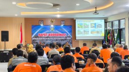 Perkuat Mitigasi Banjir, Bakorwil V Jember Gelar Rapat Koordinasi Lintas Instansi