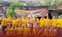 PT Smelting Dukung Pemugaran Rumah Tak Layak Huni Lewat Kegiatan Pramuka di Gresik