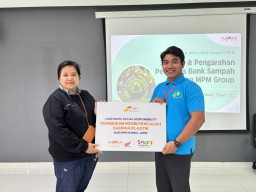 MPM Honda Jatim Donasikan Alat Pencacah Sampah, Perkuat Program Lingkungan Bank Sampah Binaan