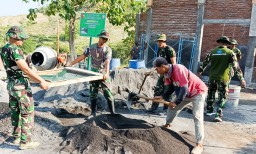 TMMD ke-125 Kodim 0813 Bojonegoro Bangun Musala SDN Soko IV: Perkuat Fasilitas Ibadah dan Kemanunggalan TNI-Rakyat