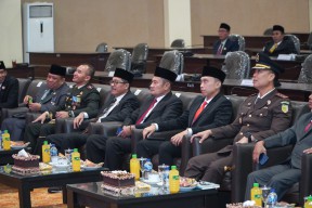 Jajaran Forkopimda Lamongan Ikuti Pidato Kenegaraan Presiden RI, Program Pusat Sejalan dengan Daerah