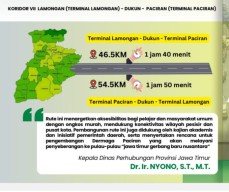 Rute Baru Trans Jatim Koridor VII Segera Layani Masyarakat Lamongan