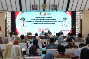 Bupati Bojonegoro Buka Bimtek Rencana Bisnis KDMP, Tegaskan Peran Koperasi Desa sebagai Motor Ekonomi Lokal