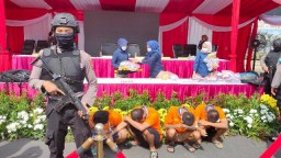 Polrestabes Surabaya Gagalkan Peredaran 84,7 Kg Sabu dan 40 Ribu Butir Ekstasi