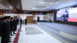 Lantik 38 Pejabat Baru, Kakanwil BPN Jatim Tekankan Penyelesaian PSN Harus Tuntas Sesuai Target