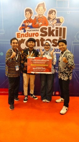 SMK Semen Gresik Jawara Komunikasi Nasional, Sabet Juara 1 Best Communication di Enduro Skill Contest 2025