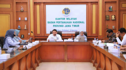 Tinjau Aduan Rakyat ke Presiden, Kakanwil BPN Jatim dan Tim Khusus Kemensetneg Bahas Tindak Lanjut Sengketa Pertanahan